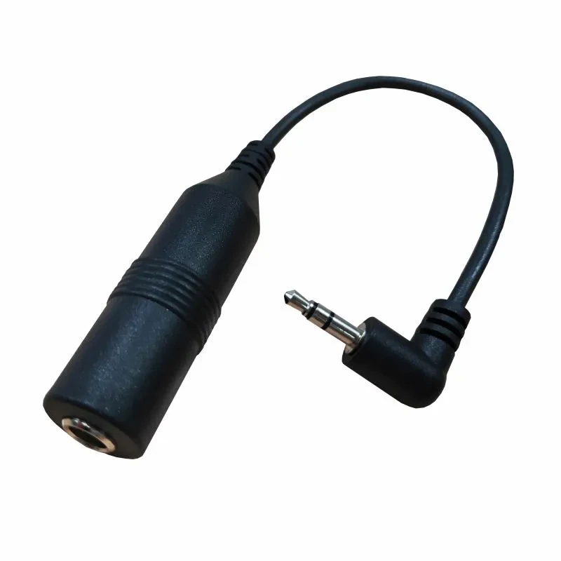 3.5mm Stereo Plug to 6.35mm Stereo Jack Cable